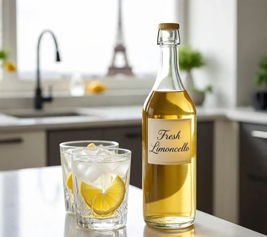 how to make fresh limoncello 