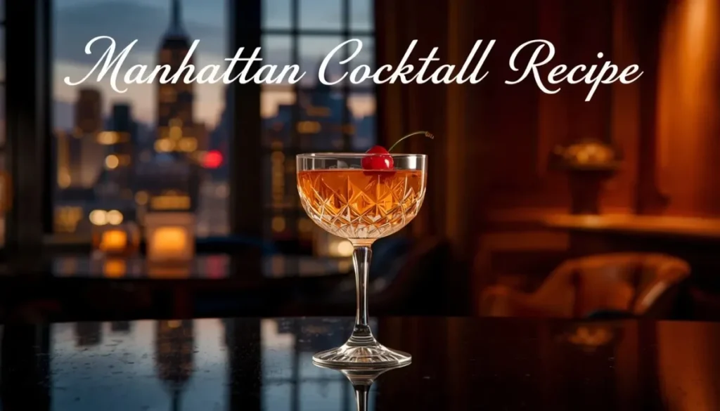 how to make manhattan cocktail 