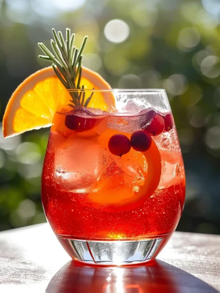 cranberry aperol spritz recipe