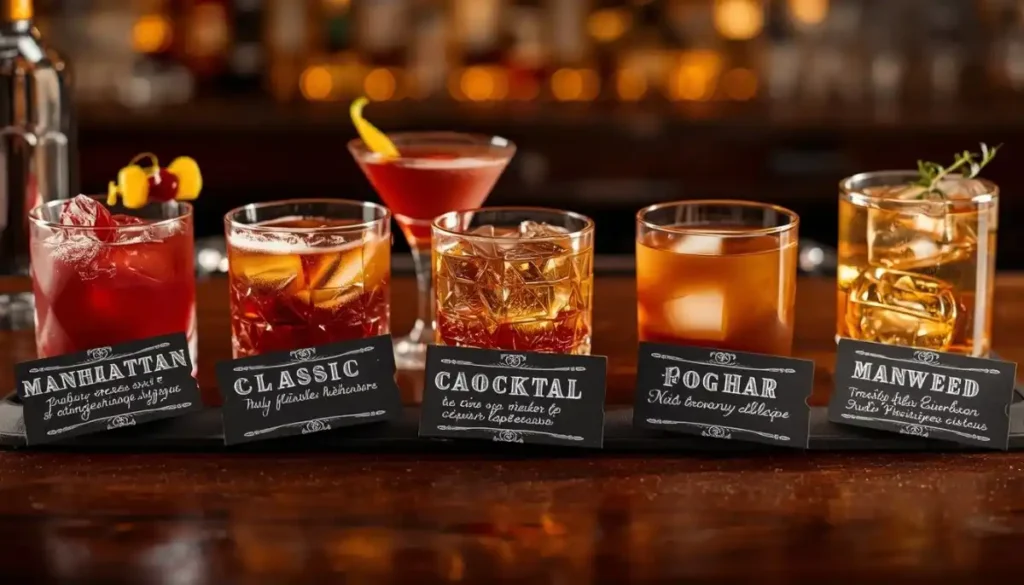 manhattan cocktail recipes variations