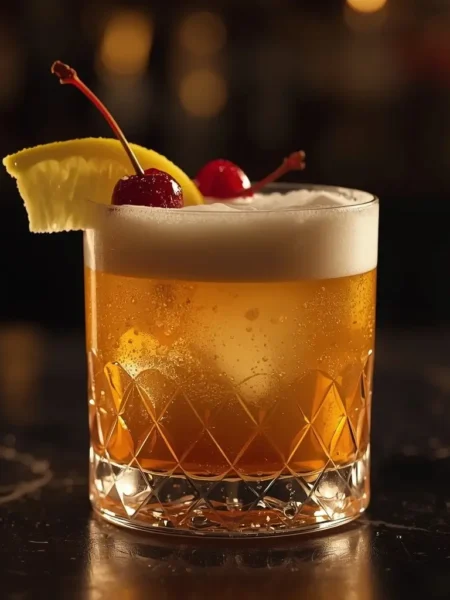 sour amaretto cocktail recipe