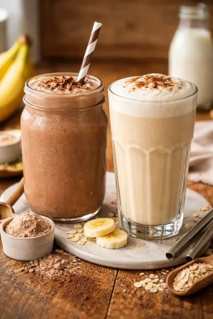 protein milkshake recipe variations