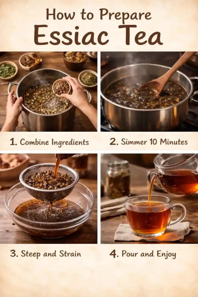 how to make Essiac Tea Recipe