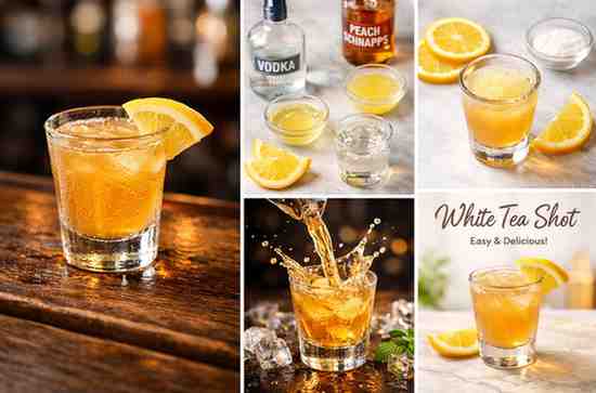 How to make White Tea Shot Recipe