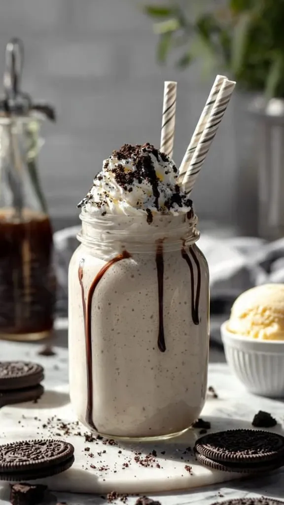 How to make oreo milkshake recipe