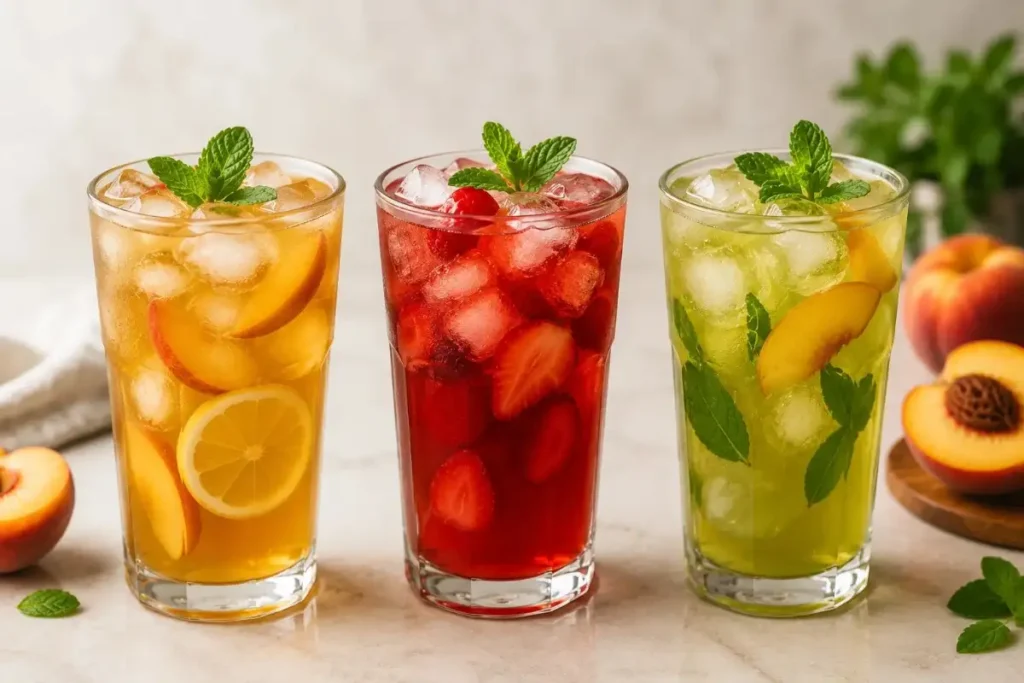  Peach Green Iced Tea recipe variations