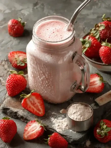 Strawberry Protein Shake Recipe