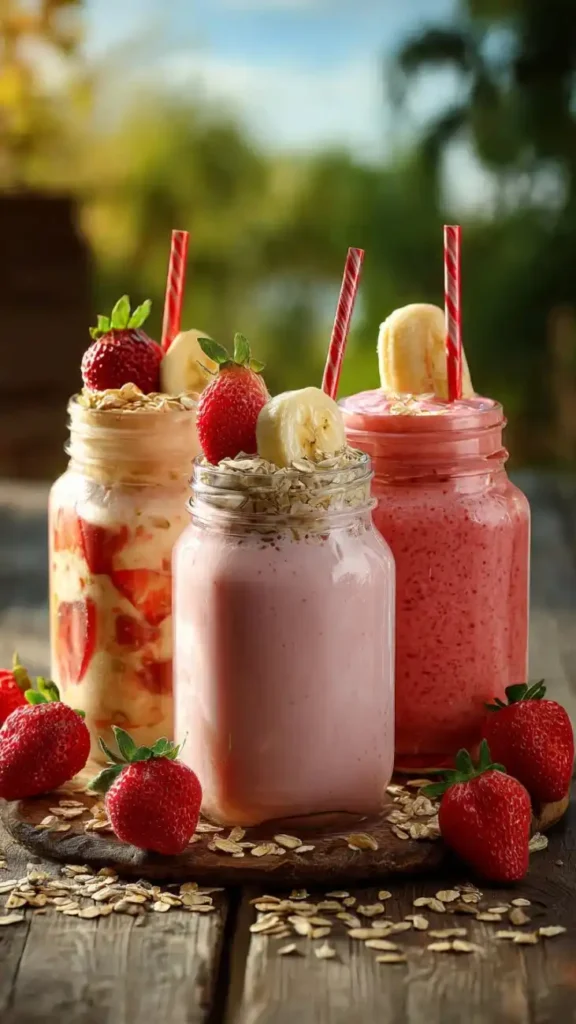 Strawberry Protein Shake Recipe variations
