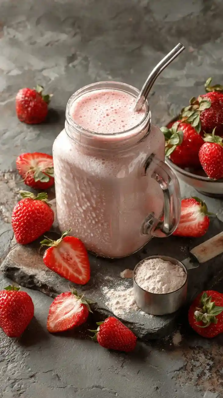 Strawberry Protein Shake