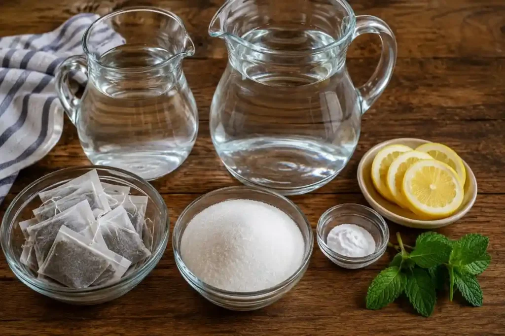 how to make  Southern Sweet Tea  recipe 