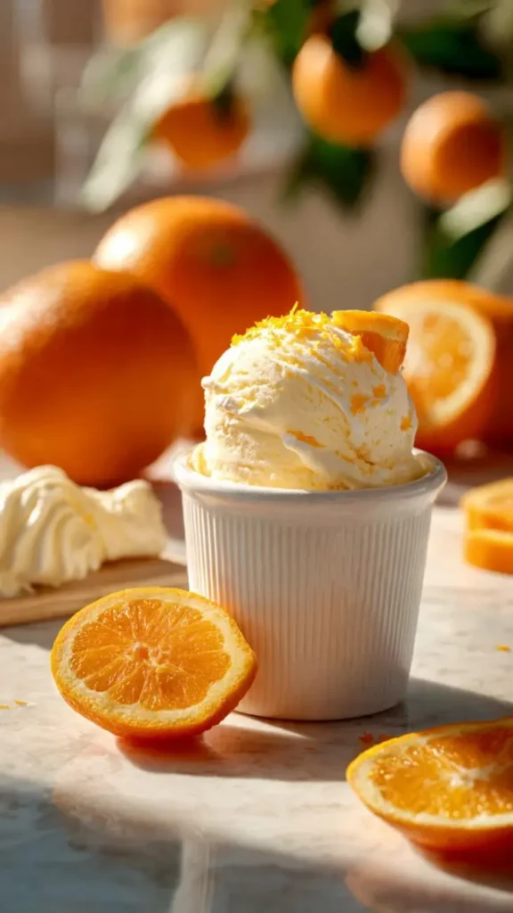 keto Orange Creamsicle Ninja Creami Recipe