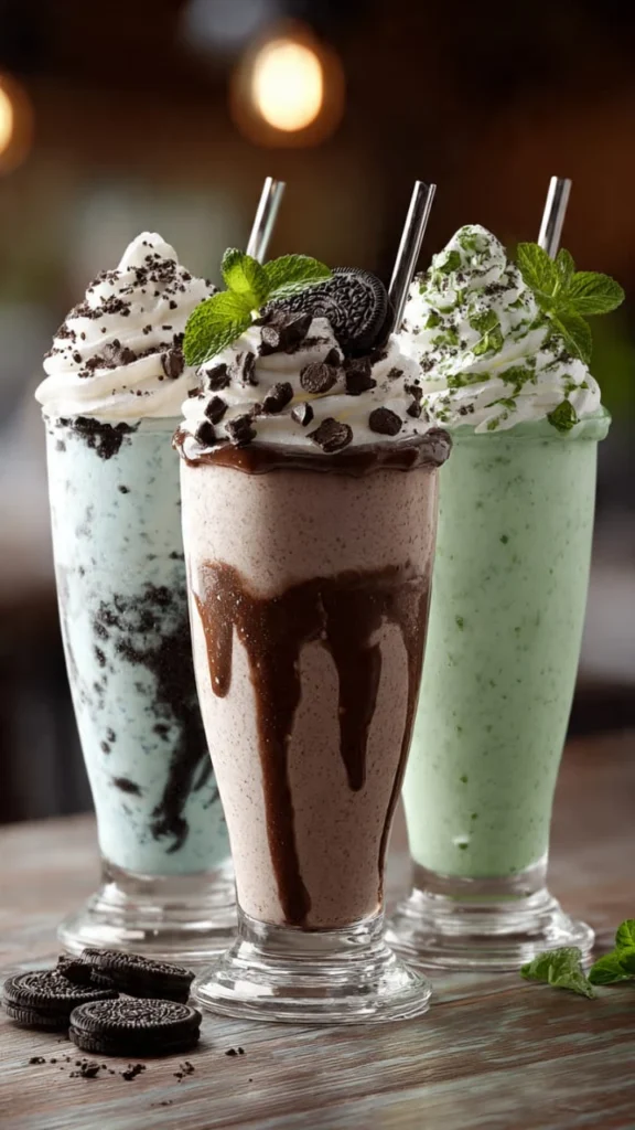 oreo milkshake recipe variations